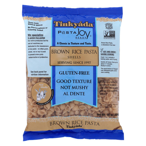 Tinkyada Shells Brown Rice Pasta (12x16 Oz)