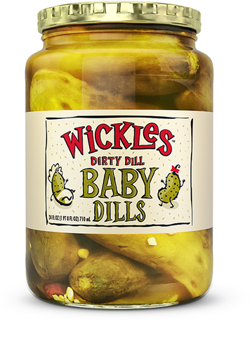 WICKLES BABY DILLS DIRTY ( 6 X 24 OZ   )