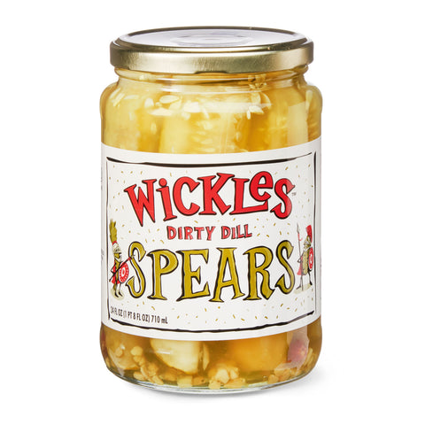 WICKLES SPEARS DILL DRTY ( 6 X 24 OZ   )