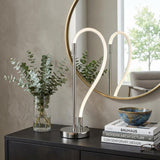 21" Gold Bedside Led Table Lamp