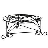 6" Black And Gold Metal Garden Accents Accessories