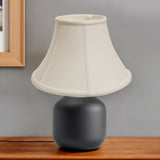 15" Snow Drum No Slub Lampshade