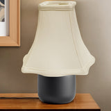 16" White Premium Square Monay Shantung Lampshade