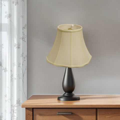 16" Ivory Octagon Monay Shantung Lampshade