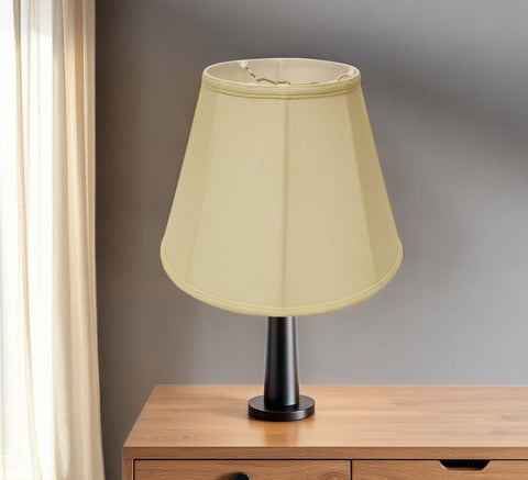 20" Antique White Slanted Empire Monay Shantung Lampshade