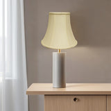 12" Ivory Premium Bell Monay Shantung Lampshade