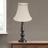 16" White Premium Bell Monay Shantung Lampshade