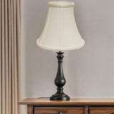 18" White Premium Bell Monay Shantung Lampshade