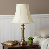 18" Ivory Premium Bell Monay Shantung Lampshade