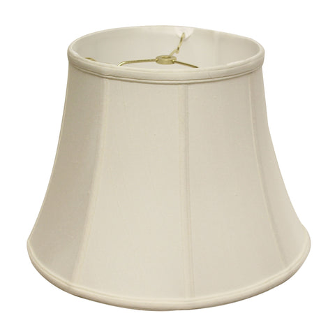 Off White Monay Shantung Silk Bell Lamp Shade