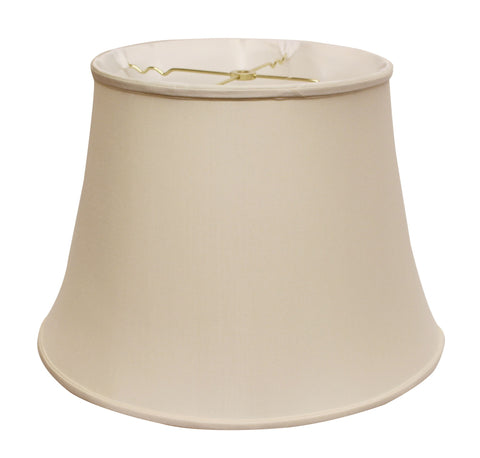 20" Biege Sloped Euro Bell Pongee Shantung Lampshade