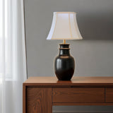 14" White Slanted Square Bell Monay Shantung Lampshade