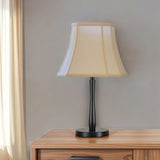 14" Ivory Slanted Square Bell Monay Shantung Lampshade