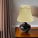 16" Antique White Slanted Square Bell Monay Shantung Lampshade