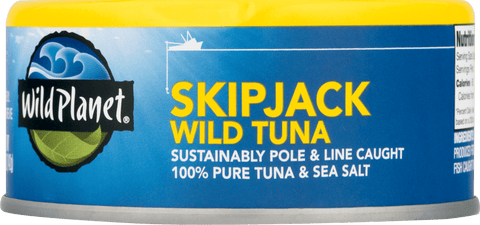 Wild Planet Skipjack Light Tuna Low Mercury (12x5 Oz)