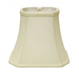 Ivory Monay Shantung Silk Bell Lamp Shade
