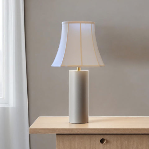 14" White Premium Octagon Monay Shantung Lampshade