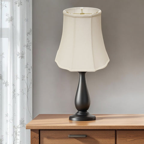 16" White Premium Octagon Monay Shantung Lampshade