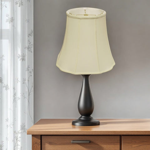 16" Ivory Premium Octagon Monay Shantung Lampshade