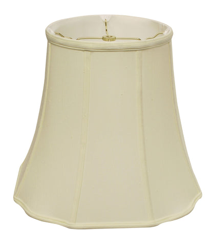 Ivory Monay Shantung Silk Bell Lamp Shade