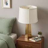 White Linen Drum Lamp Shade