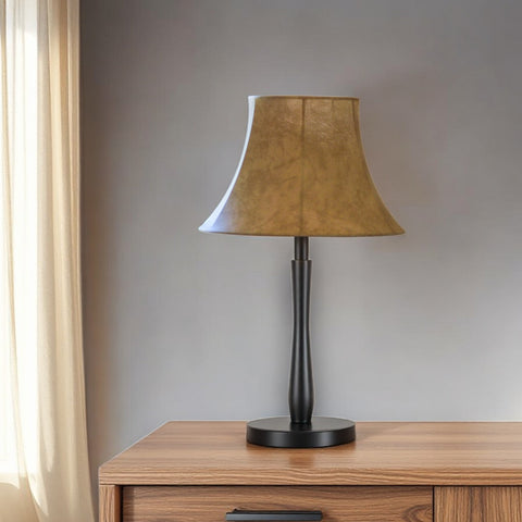 12" Faux Snakeskin Slanted Softback Parchment Lampshade