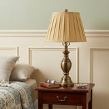 Camel Shantung Silk Empire Lamp Shade