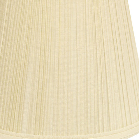 8" Ivory Empire Hardback Slanted Broadcloth Lampshade