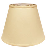 16" Parchment Biege Empire Deep Slanted Linen Lampshade
