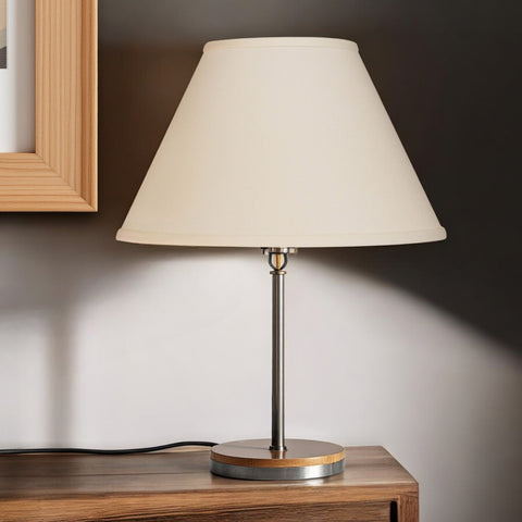 12" Ivory Premium Empire Slanted No Slub Lampshade