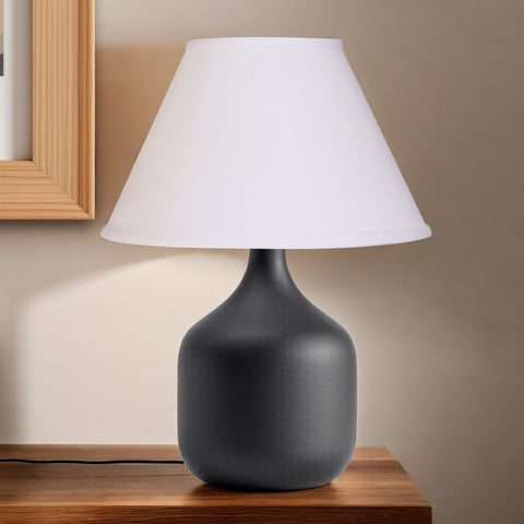 12" White Premium Empire Slanted No Slub Lampshade