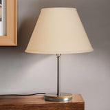 12" Parchment Biege Premium Empire Slanted Linen Lampshade