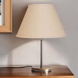 12" Dark Wheat Premium Empire Slanted Linen Lampshade
