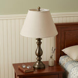 Dark Brown Linen Empire Lamp Shade