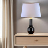 14" White Rounded Empire Slanted No Slub Lampshade