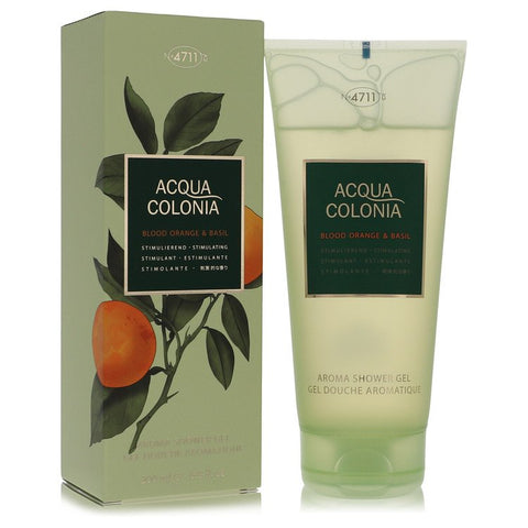 4711 Acqua Colonia Blood Orange & Basil by 4711 - Shower Gel 6.8 oz