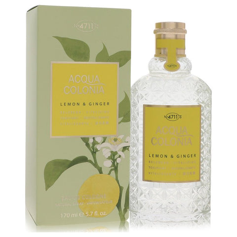 4711 ACQUA COLONIA Lemon & Ginger by 4711 - Eau De Cologne Spray (Unisex) 5.7 oz