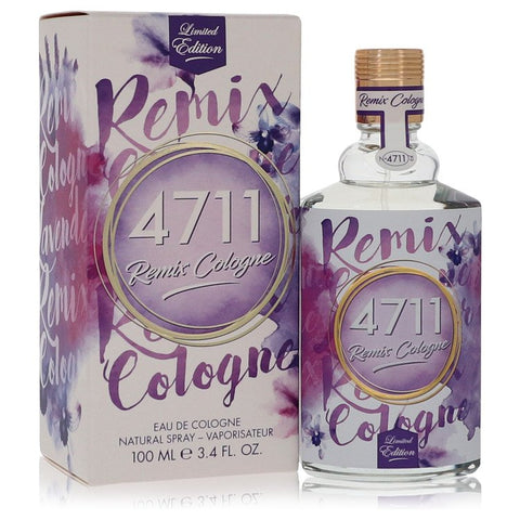 4711 Remix Lavender by 4711 - Eau De Cologne Spray (Unisex) 3.4 oz