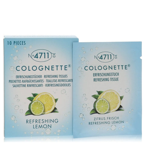 4711 Colognette Refreshing Lemon by 4711 - Box Of 10 Refreshing Tissues --