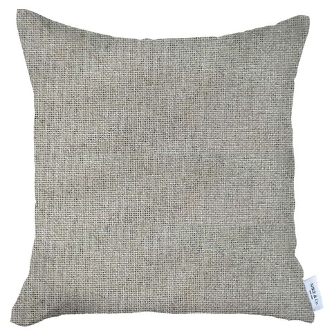 18" Beige Throw Pillow Cover