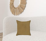 18" Yellow Throw Pillow Cover