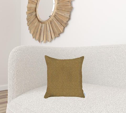 18" Yellow Throw Pillow Cover
