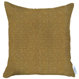 18" Yellow Throw Pillow Cover
