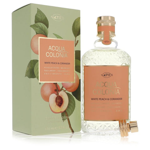 4711 Acqua Colonia White Peach & Coriander by 4711 - Eau De Cologne Spray (Unisex) 5.7 oz