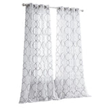 8' X 10' Gray and Gold Abstract Washable Non Skid Indoor Outdoor Area Rug