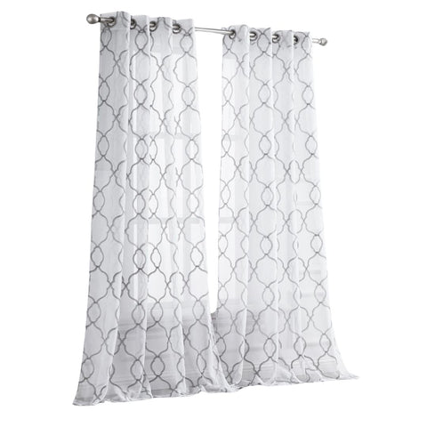 8' X 10' Gray and Gold Abstract Washable Non Skid Indoor Outdoor Area Rug