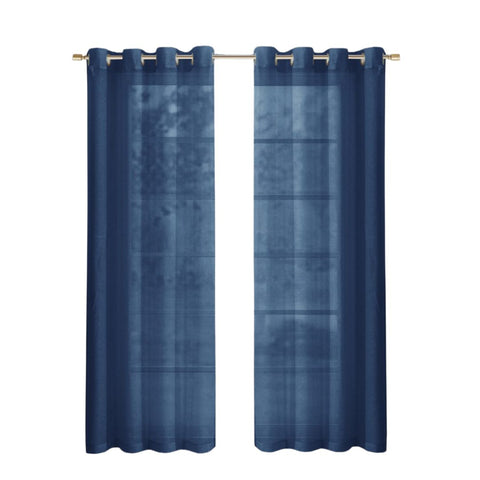 8' X 10' Teal Blue Abstract Washable Indoor Outdoor Area Rug