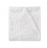 8' X 10' Navy Blue And Beige Abstract Washable Indoor Outdoor Area Rug