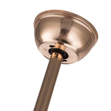 Elegant Crystal Chandelier Retractable Blade Ceiling Fan