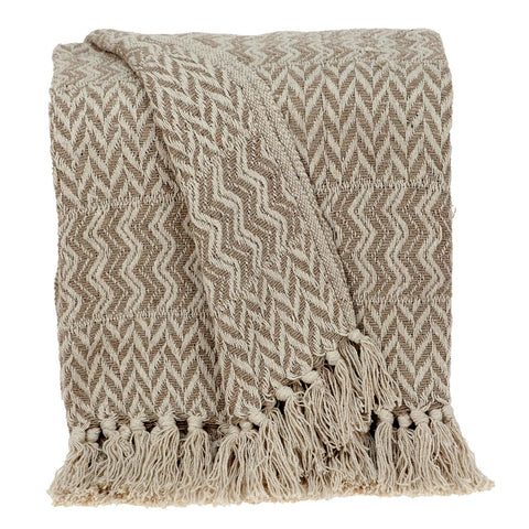 6' Ivory Geometric Runner Rug